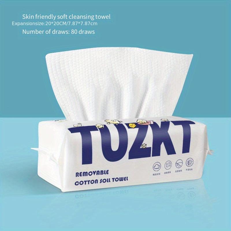 Disposable Cleansing Towel Pearl Pattern Dry & Wet Beauty Salon Face Towel