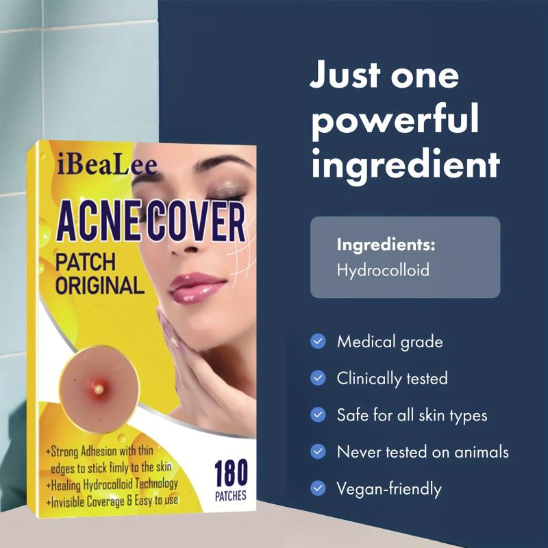 Acne Pimple Patches, Deep Cleansing Pore Stickers, Cover Zits & Blemishes