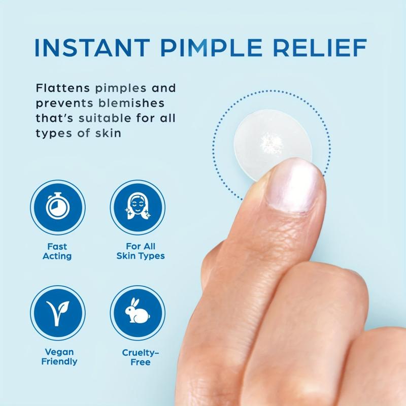 Acne Pimple Patches, Deep Cleansing Pore Stickers, Cover Zits & Blemishes