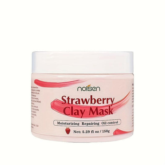 Strawberry Clay Mask For Acne & Dark Spots