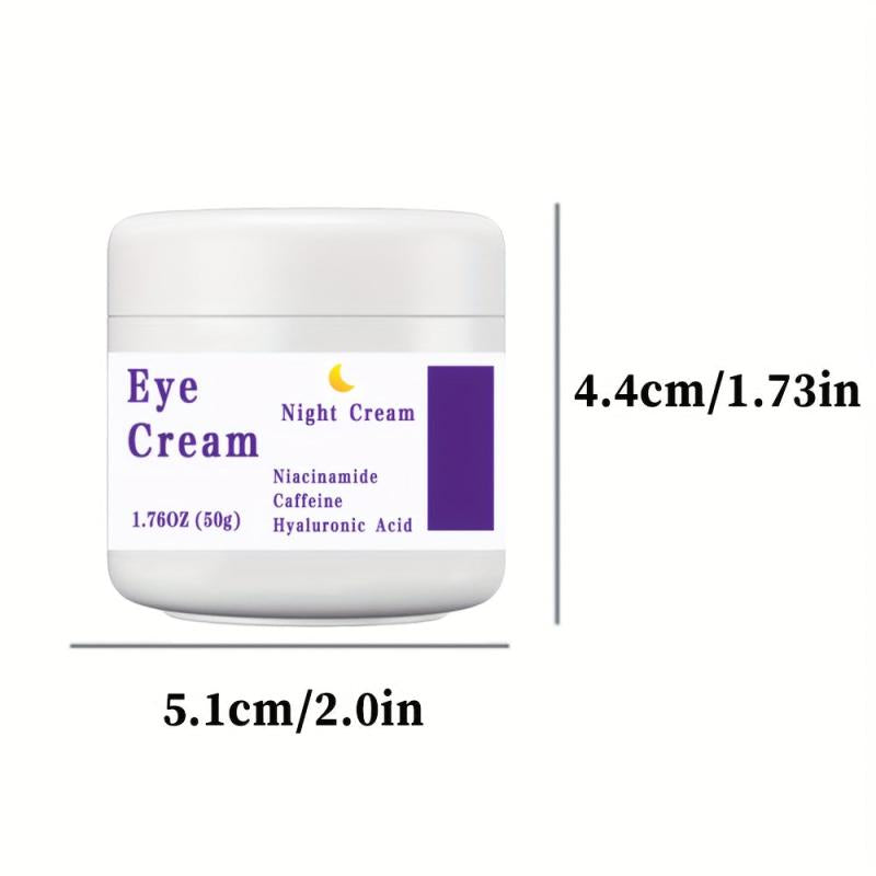 2-in-1 Night Eye Cream with Caffeine & Peptides