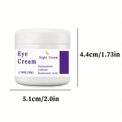 2-in-1 Night Eye Cream with Caffeine & Peptides