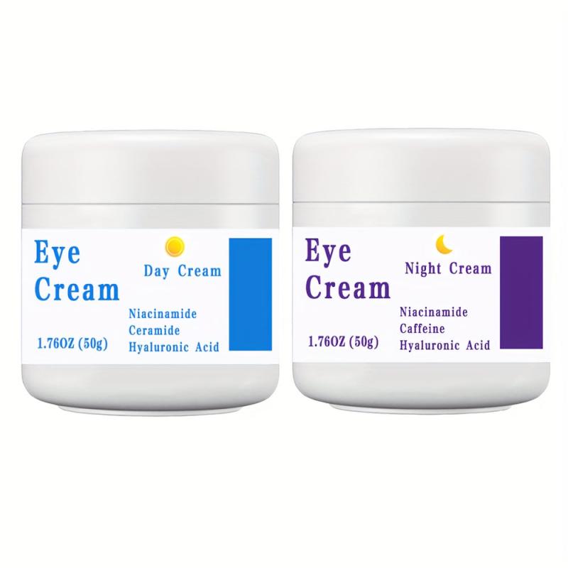 2-in-1 Night Eye Cream with Caffeine & Peptides