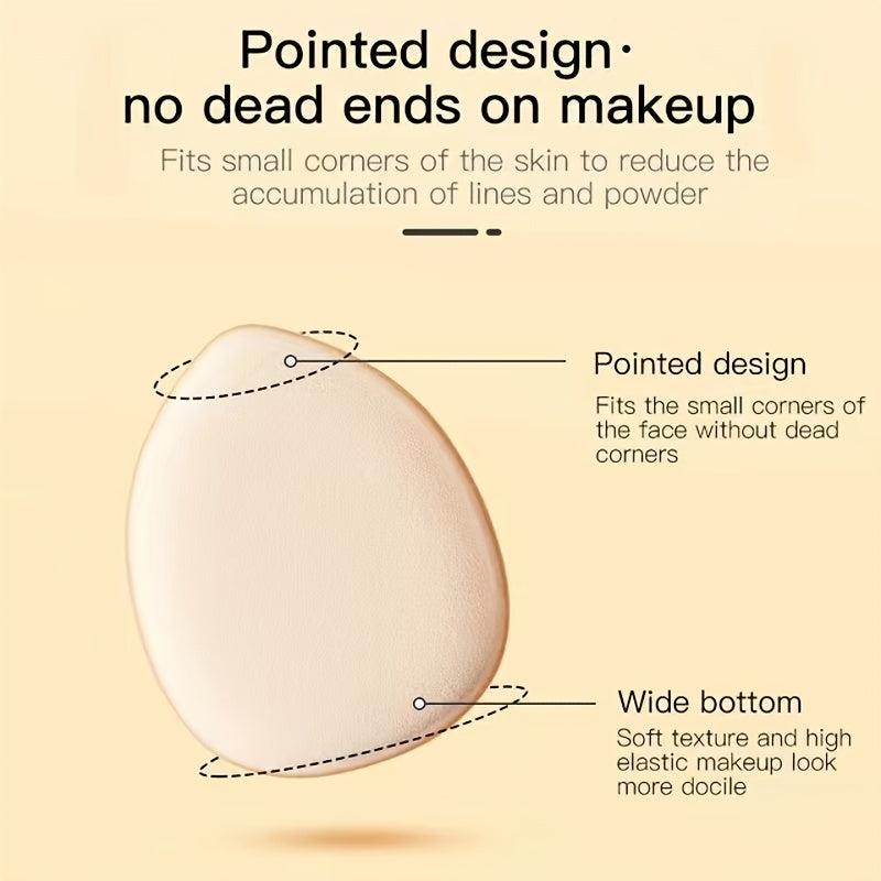 5pcs Mini Makeup Puff Finger Puff Soft Water Drop Makeup Sponges