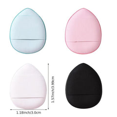 5pcs Mini Makeup Puff Finger Puff Soft Water Drop Makeup Sponges