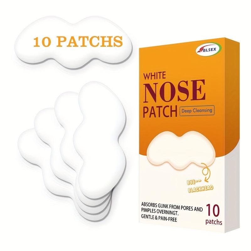 Nose Patches 10pcs Blackheads Removal Dead Skin Smoothing Revitalizing Skin