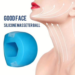 Jaw Trainer Muscle Training Ball Fitness Facial Machine