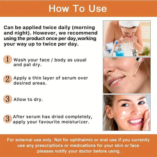 2pcs Vitamin C & Hyaluronic Acid Serum Set