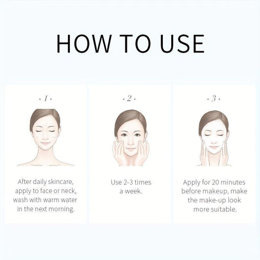 Seaweed Sleeping Mask Pack 3g Single Sheet Hydrating Moisturizing