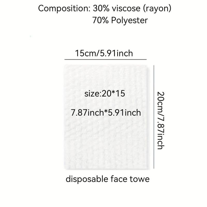 Disposable Face Towel For Washing Soft Dry Wipes Facial Cloths Towelettes
