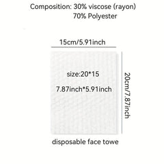 Disposable Face Towel For Washing Soft Dry Wipes Facial Cloths Towelettes