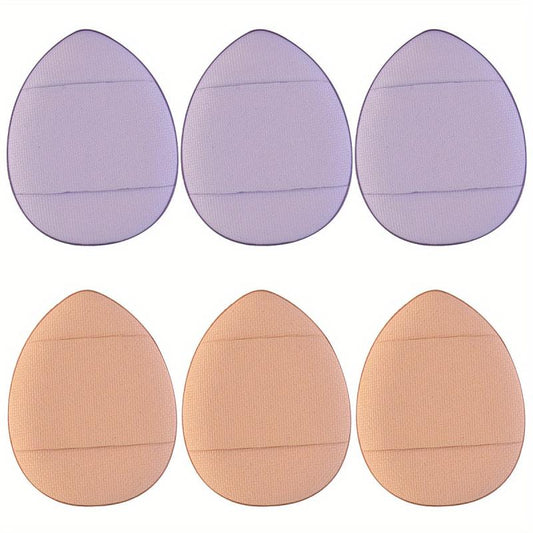 6pcs Finger Puffs Mini Makeup Puffs Beauty Tools