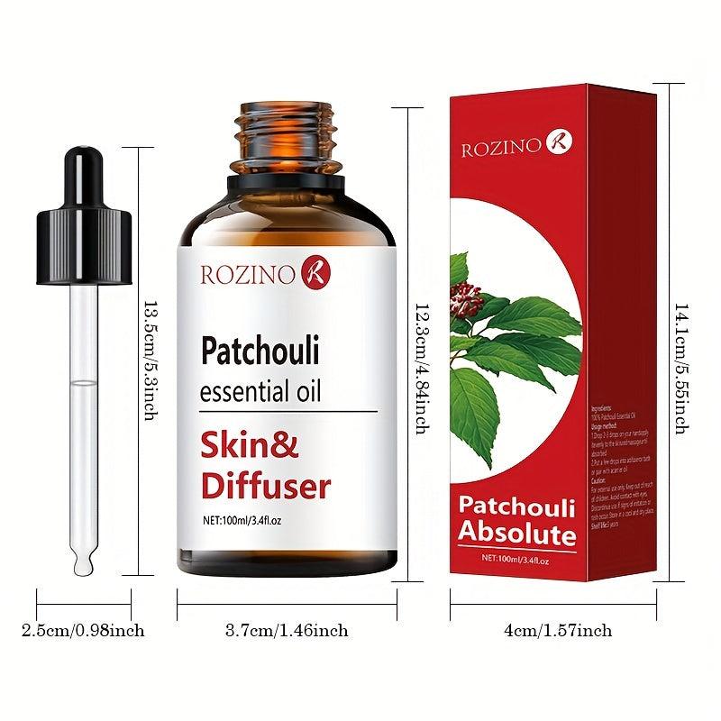 100ml Patchouli Essential Oil - 100% Natural Organic