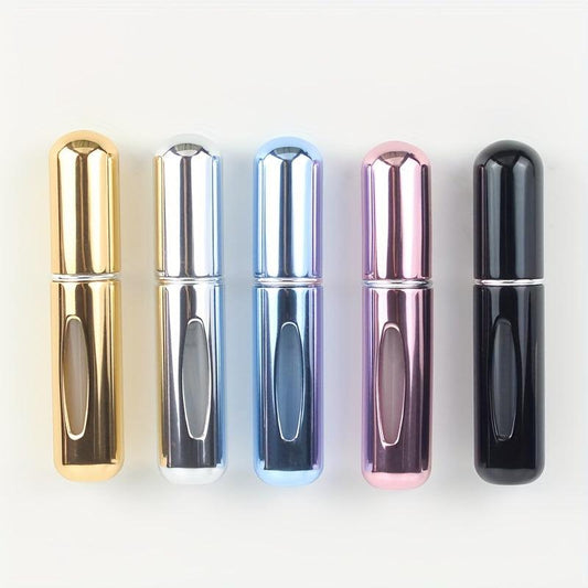 5pcs Mini Perfume Atomizer 5ml Portable Refillable Travel Friendly Bottles