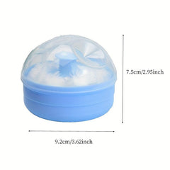 Portable Loose Powder Case With Soft Sponge Puff