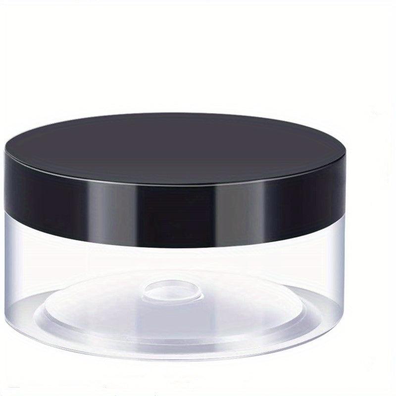 10pcs Clear Plastic Cans with Lids Wide Mouth Storage Containers 1oz