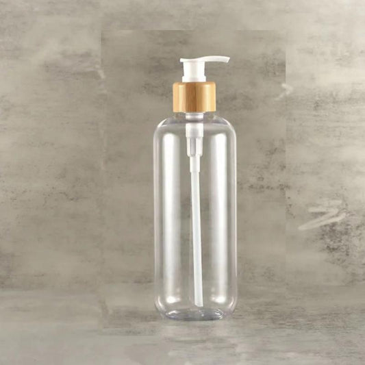 10 Oz Clear Plastic Bottles with Pump Dispenser