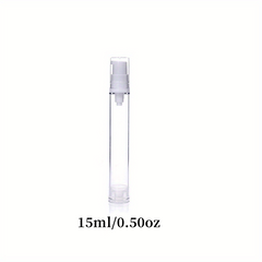 Airless Pump Bottles Lotion Dispenser 5ml 10ml 15ml