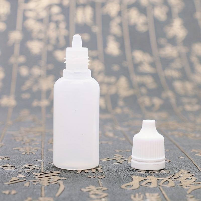 5pcs Eye Liquid Dropper Vials w/ Screw Cap 5ml 10ml 30ml Storage Container
