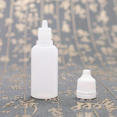 5pcs Eye Liquid Dropper Vials w/ Screw Cap 5ml 10ml 30ml Storage Container