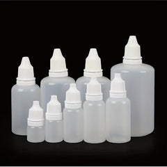 5pcs Eye Liquid Dropper Vials w/ Screw Cap 5ml 10ml 30ml Storage Container
