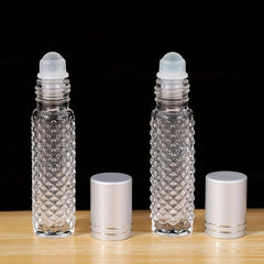 10ml Leak Proof Roller Bottles Non Slip Glass for Aromatherapy Perfume