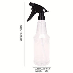 Adjustable Mister Spray Bottle for Hair Plants and Home Cleaning
