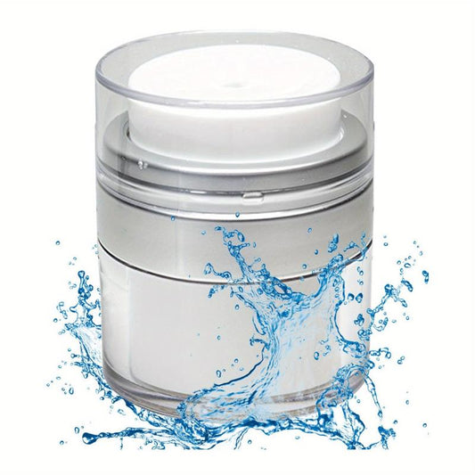 2pcs Empty Airless Pump Cosmetic Jar Container Leak Proof BPA Portable