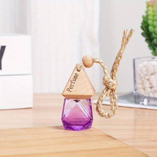 8ml Car Aromatherapy Diffuser Hanging Bottle Fresh Fragrant Air Travel