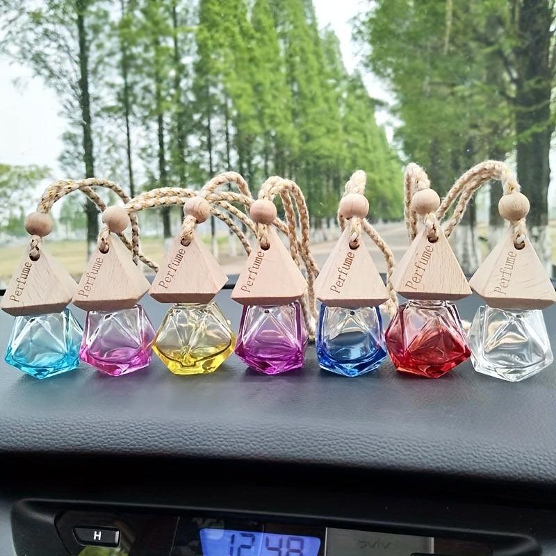 8ml Car Aromatherapy Diffuser Hanging Bottle Fresh Fragrant Air Travel