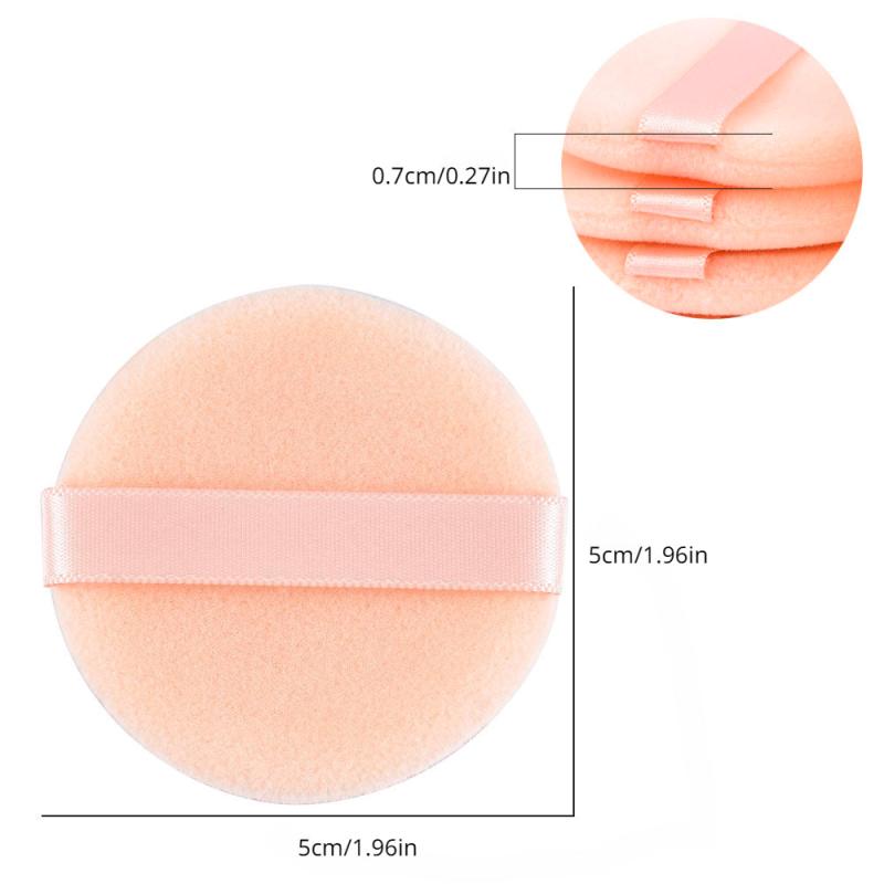5 Pcs Professional Round Shape Cosmetic Puff Makeup Foundation Sponge