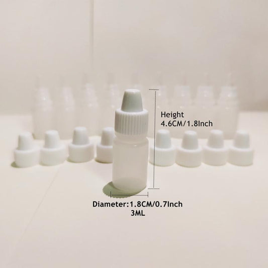 10 pcs 3ML Squeeze Bottle for Tattoo Medicine and Ink