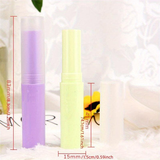 10pcs Travel Lipstick Lip Gloss Containers Convenient Storage Portable