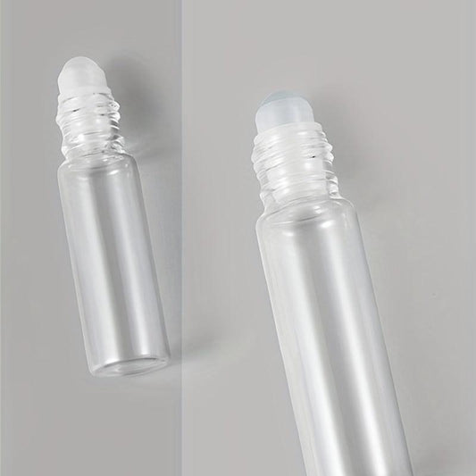 Refillable Glass Roll On Bottles for Essential Oils 10ml and 5ml Sizes