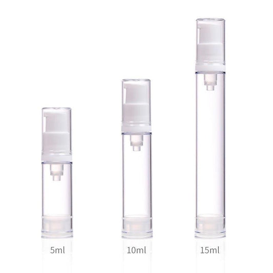 3PCS Airless Pump Bottles Lotion Dispenser Bottle Travel Cream Pump Bottles