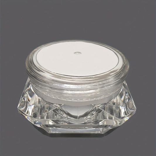 1pc Leak Proof Acrylic Jars With Lids for Travel Makeup Oils 10g