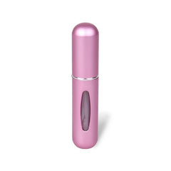 5Pcs Mini Refillable Perfume Spray Bottle 5ml Travel Atomizer Case