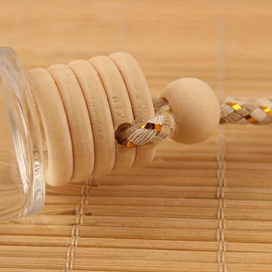 8ml Car Aromatherapy Bottle Pendant Clear Essential Diffuser Hanging Vials