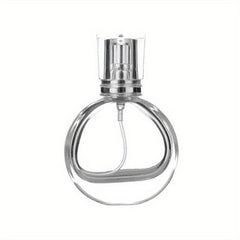 25ml Round Perfume Atomizer Spray Bottle Metal Cosmetic Sample Glass Bottle