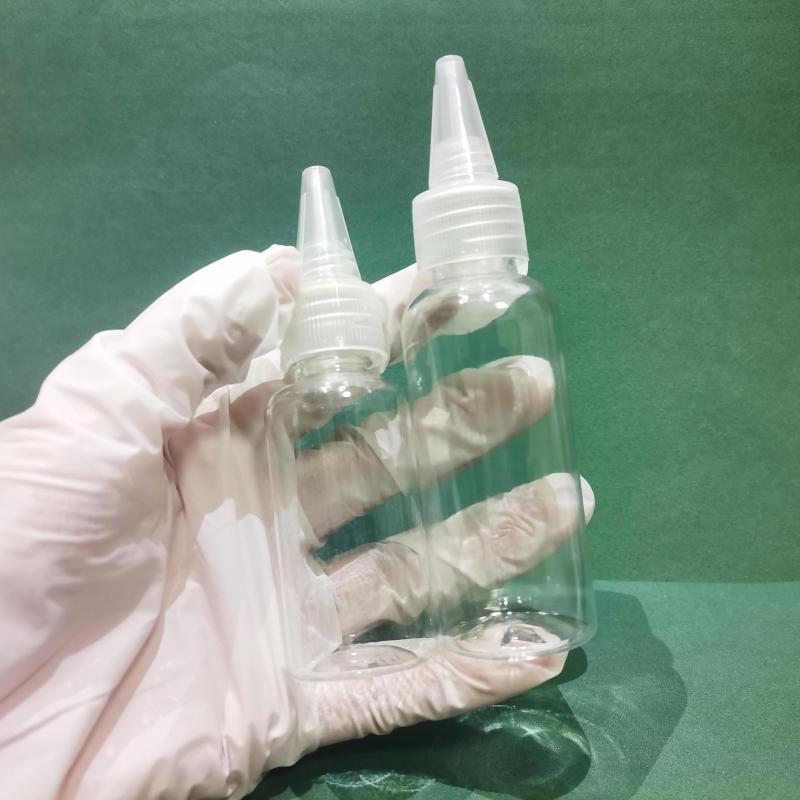 2pcs Squeeze Bottles 30ml & 50ml Twist Cap for Oils Crafts Art Glue Ink