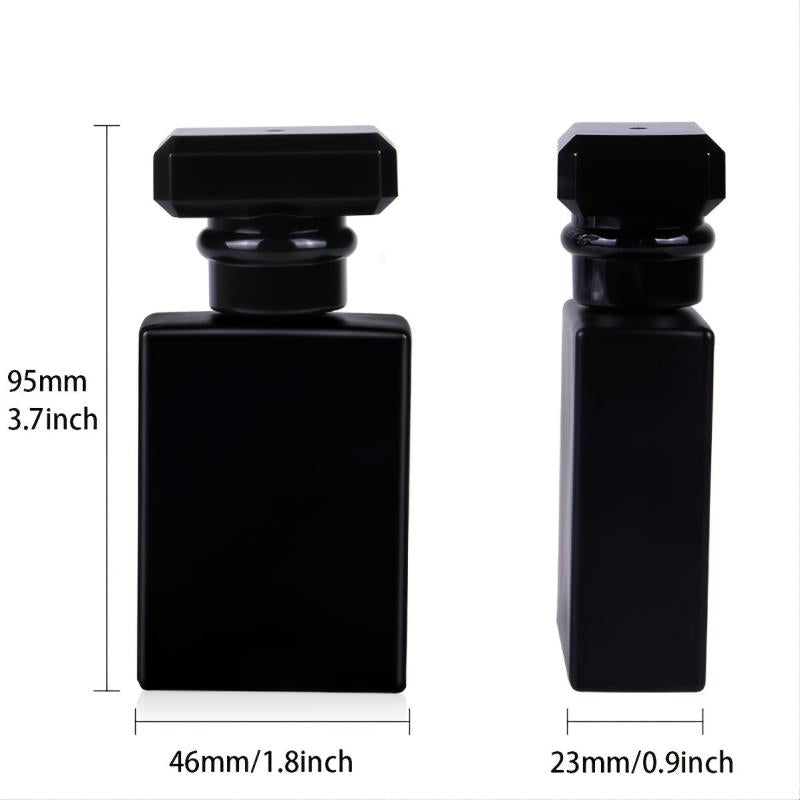 Clear Glass Spray Perfume Bottle - Refillable and Eco Friendly