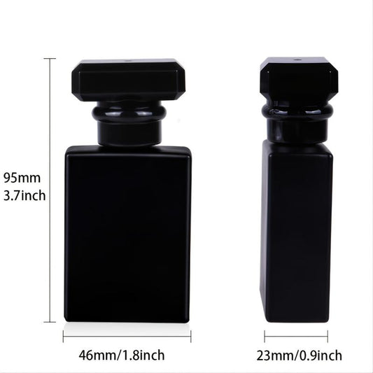 Clear Glass Spray Perfume Bottle - Refillable and Eco Friendly