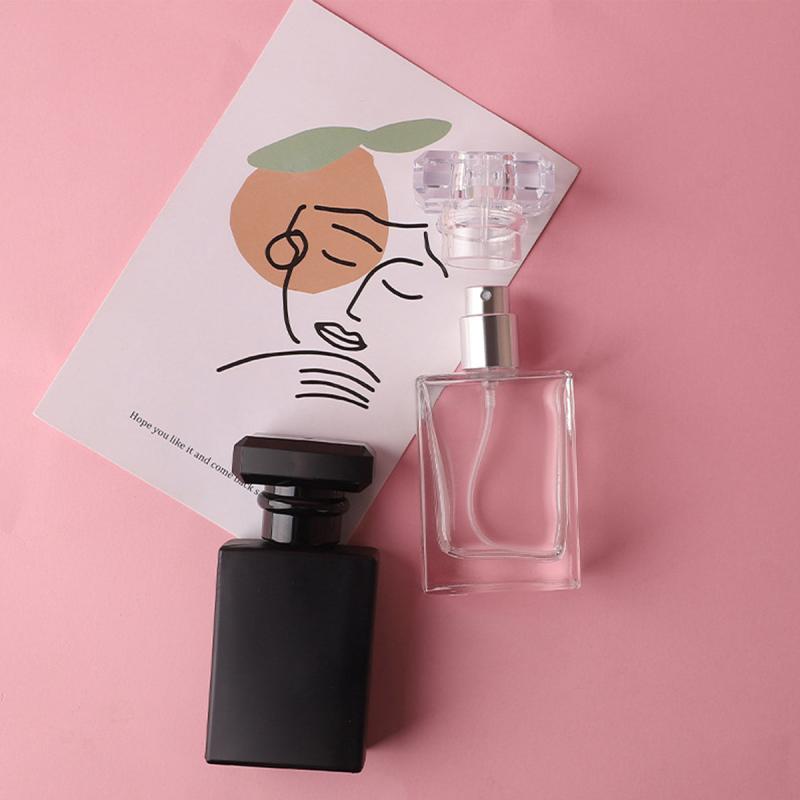 Clear Glass Spray Perfume Bottle - Refillable and Eco Friendly