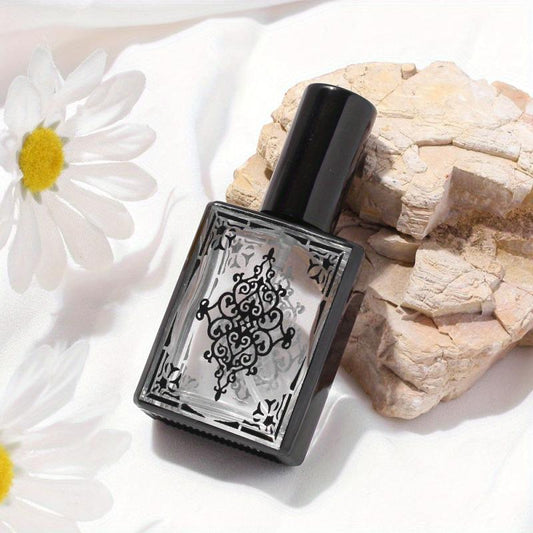 15ml Portable Perfume Spray Bottle - Square Glass Atomizer