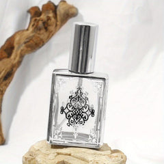 15ml Portable Perfume Spray Bottle - Square Glass Atomizer