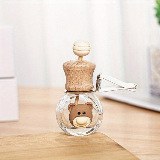 Empty Essential Diffuser Refillable Bottle Car Air Freshener Vent Clip
