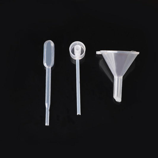 3pcs Perfume Refill Tool Kit Funnel Squeeze Dropper Pump Head