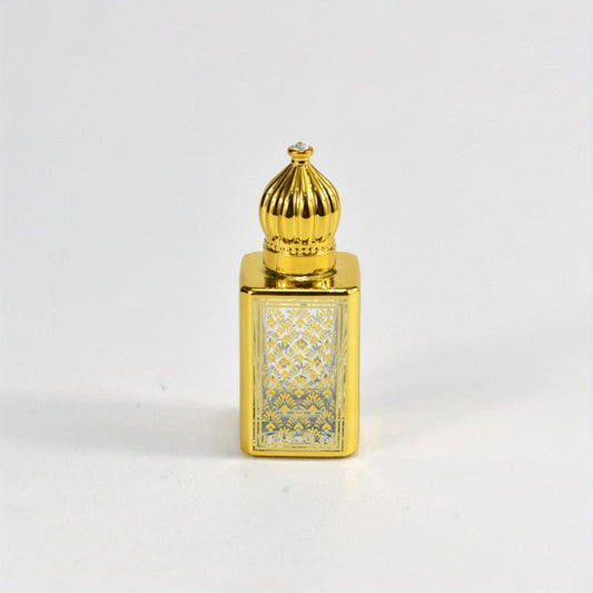 15ml Vintage Roller Bottle Crown Cap Empty Perfume Essential Oil