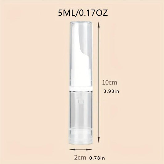 Travel Lotion Dispenser Eye Cream Vacuum Bottle 5ml