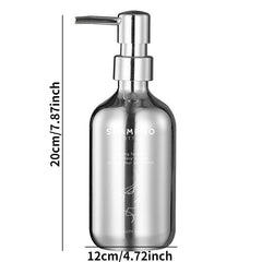 16oz Empty Pump Bottles 500ml Shampoo Lotion Hand Pump Bottle Refillable
